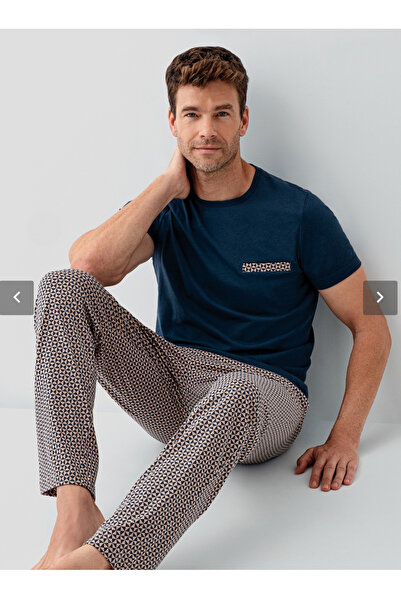 Arnetta Мъжки, 100% памук, (включени чорапи), комплект пижама