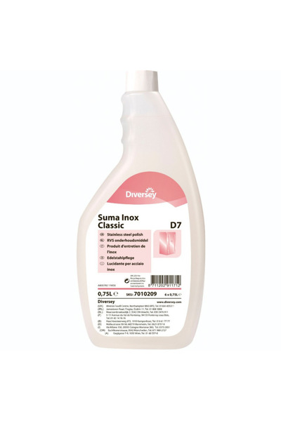 Diversey Detergent pentru intretinere inox - Suma D7, 750 ml