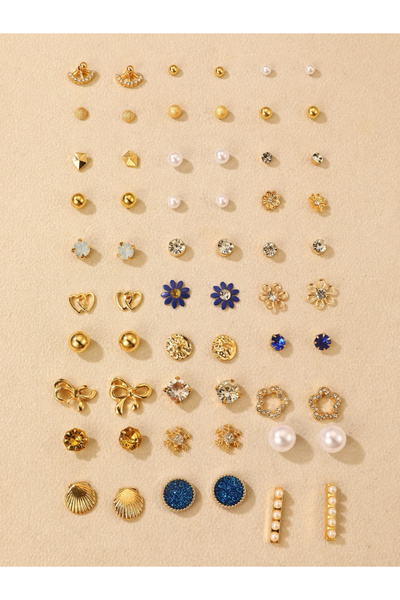 Take Two By Styli Set of 30 - Assorted Stud Earrings