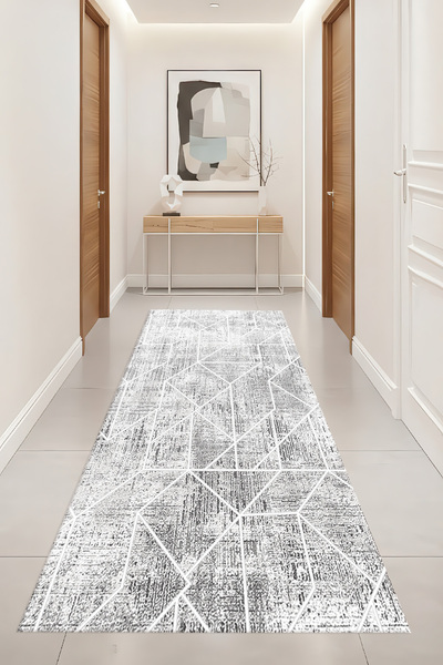 DEKOMOD Digital Printing Four Seasons Non-Slip Base Washable Cutting Hallway ...