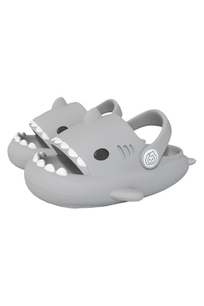 Other Șlapi Copii Model Rechin - Papuci Piscină Antiderapanți, Spumă EVA - Gr...