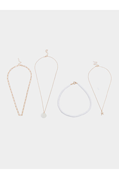 Styli Set of 4 - Gold Layered Necklace