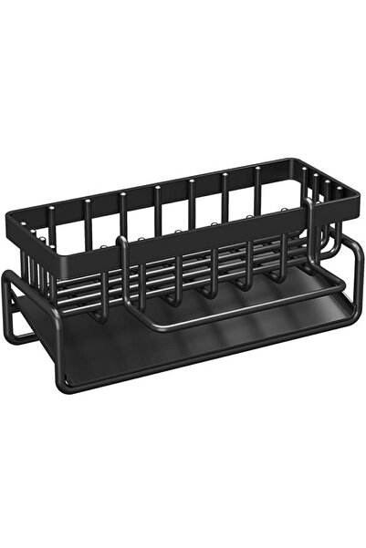 zola Organizator de chiuvetă, oțel inoxidabil, 23 x 9 x 10 cm, negru
