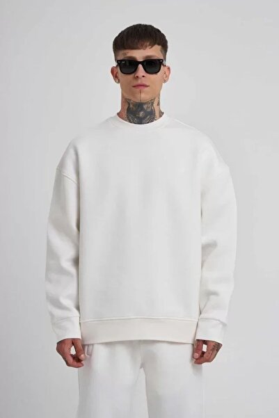 Hiccup Hanorac JANES supradimensionat cu guler rotund