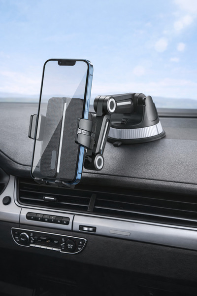 Mega Oto Market 360° Döner Vakumlu Araç Içi Telefon Tutucu