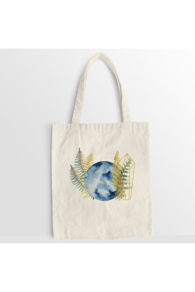 Kartier Clear Blue Moon canvas bag