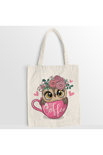 Kartier Sacosa panza Litera Pink Coffee OWL