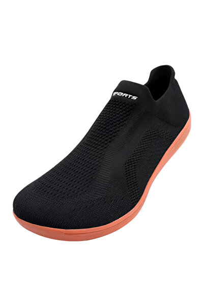 Other Running Shoes - Slip-on, Breathable Mesh, Unisex - Textile/Rubber, Blac...