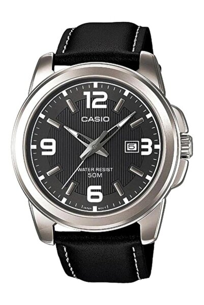 Casio Men's Enticer Analog Watch MTP-1314L-8AVDF - 48 mm - Black