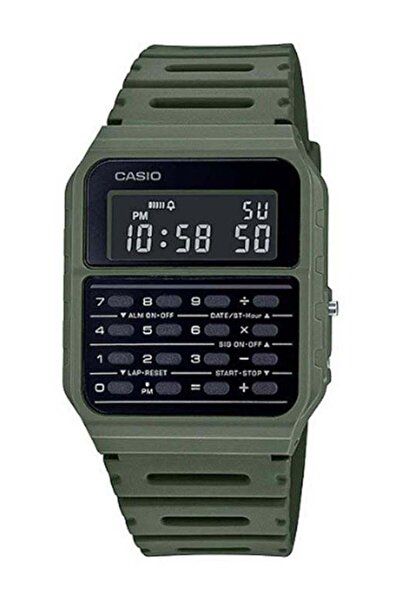 Casio Resin Digital Watch CA-53WF-3BDF - 33 mm - Green