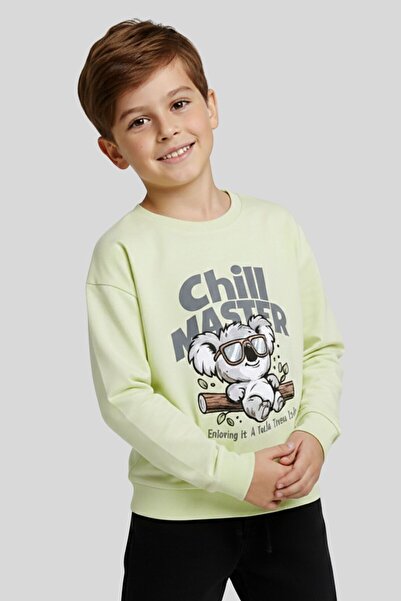 ww waka waka kids store Φούτερ για αγόρια Chill Master με στάμπα κοάλα σε μεγ...