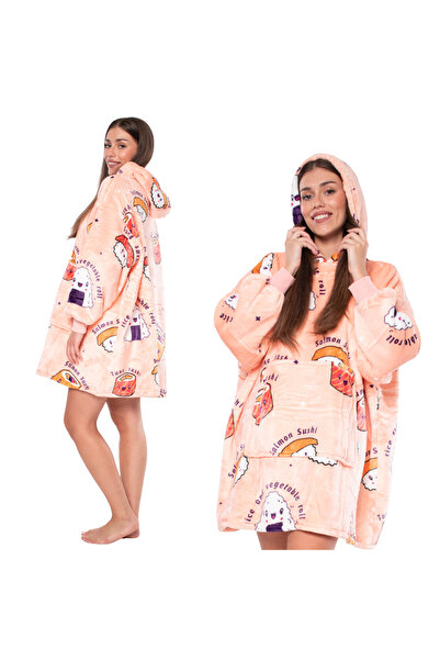 Other Hanorac pătură supradimensionat cu glugă — călduros cu interior sherpa,...