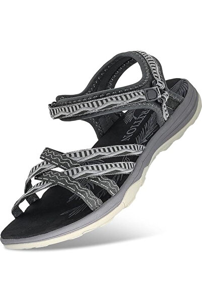 Other Women's Sandals - Breathable Textile Material, EVA Sole, Velcro Straps,...