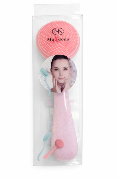MAXDONA فرشاة سيليكون للتنظيف العميق وتدليك الوجه
