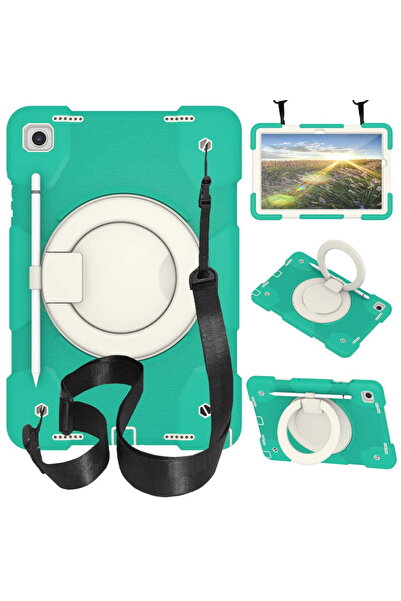 Other Samsung Galaxy Tab A 8.0 T290/T295 Case - 360° Stand, Belt Strap, Antis...