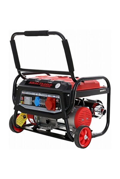 Kraft Generator de curent 3000W, motor in 4 timpi, 230V - 380V, 7 CP, pornire...