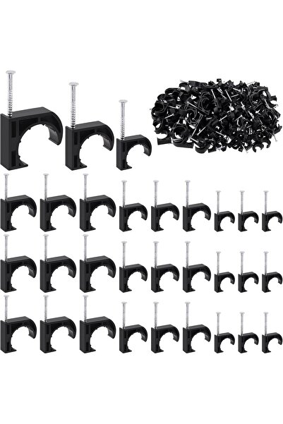 Other J-type Half-Clamps with Nail - For PEX and Copper Pipes - PE and Steel,...