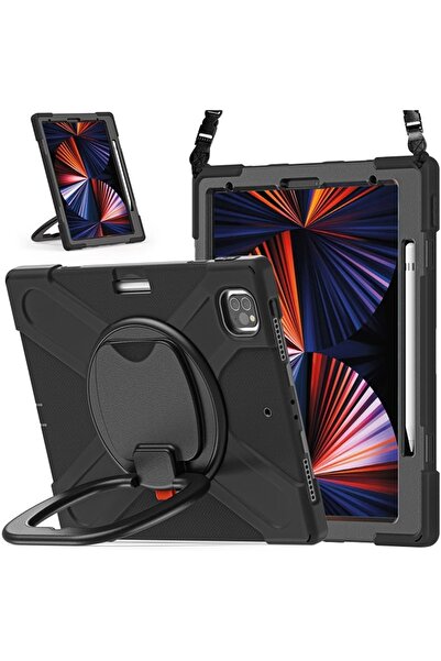 Other Husă iPad Pro 12.9 (2020-2018), Protecție 3 Straturi, Suport Rotativ 36...