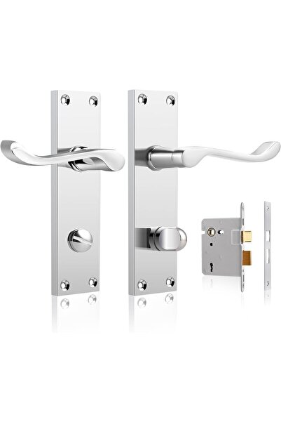 Other Manere de Usa cu Incuietoare - Aliaj Zinc, Crom Lustruit, Set 5 Perechi...