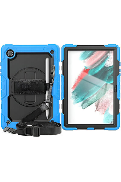 Other Samsung Galaxy Tab A8 10.5 Inch Shockproof Case - Silicone and PC, 360 ...