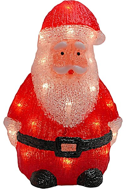 Other Santa Claus LED Lamp - Acrylic Decoration, 24 Warm White LEDs, 21.5x16 ...