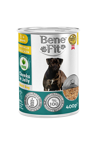 BENEFIT Hrana umeda caine adult, bucati pui in sos 400 g, super premium, fara...