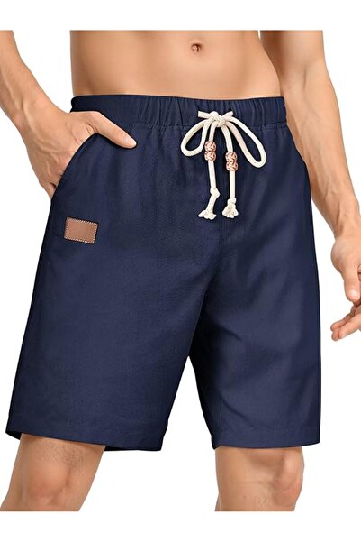 Other Pantaloni Scurți In Bărbați - Stil Cargo Chino, Talie Elastică - Mărime...