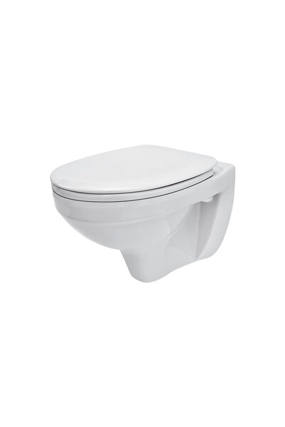 Cersanit Vas WC suspendat Delfi K11-0021 Alb 36x52 cm