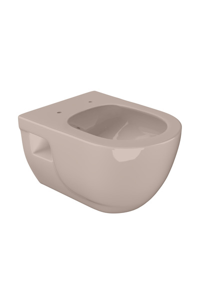 CELESTA Vas WC suspendat fără ramă, bej Brillo, 53x35,5 cm