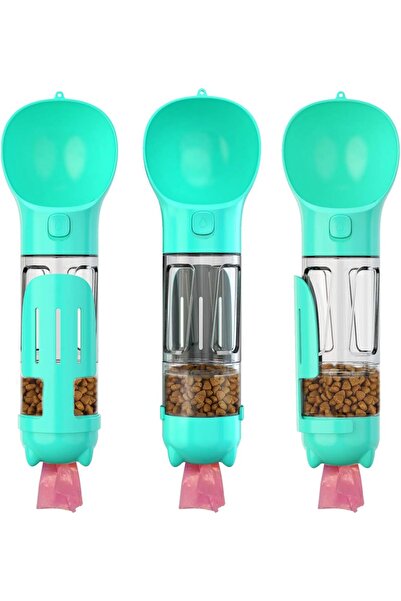 Other 4 in 1 Portable Animal Bottle - Waterer, Food Container, Scoop - 300ml,...