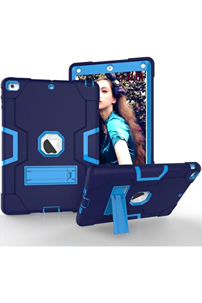 Other iPad 9.7 2018/2017 Case - Shockproof Armored, Silicone and Plastic, Int...