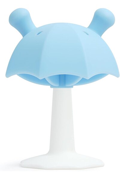 Other Baby Teething Toy - BPA Free Silicone, Umbrella Shape, Suction Cup, 0-6...