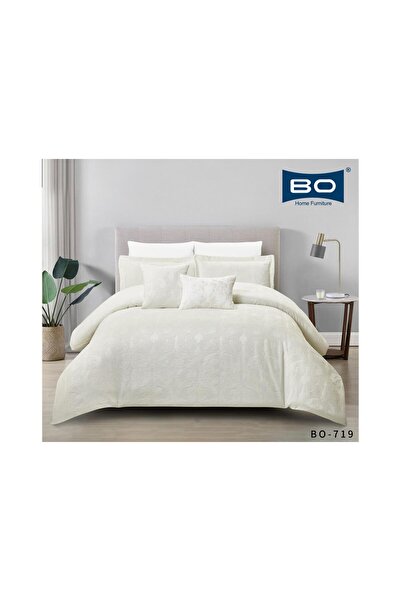 Binown سولا |طقم لحاف قطن جاكار مزدوج 8 قطع