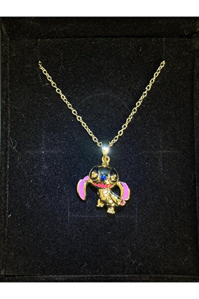 olvera shine قلادة من الفولاذ 316L مطلية بالذهب