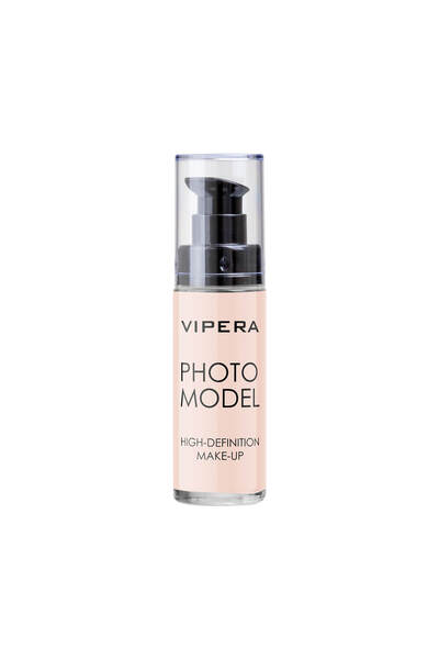 Vipera Fond de ten Photo Model cu acoperire mare, Bright Natasha, bej, 30 ml