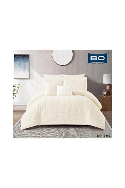 Binown Silvia | 100% Cotton Double Duvet Set, 8 Pieces