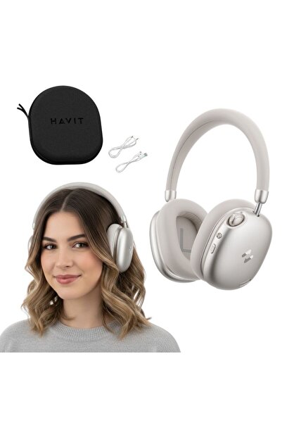 Havit Space S1 ANC Wireless Headphones Beige
