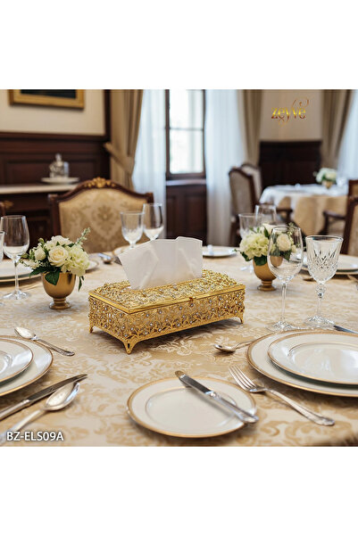 Hinora Диамантен кристален камък New Bride Z кутия за салфетки 24x12x8cm