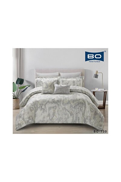 Binown Marta | 8-Piece Double Jacquard Cotton Duvet Set