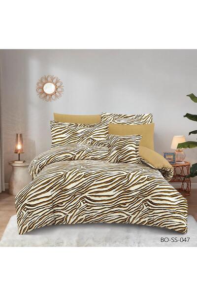Binown Tiger | 100% Cotton Single Duvet , 5 Pieces