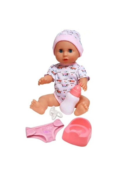 Generic Baby Boohoo Drinks And Wets Crying Doll Multicolour 38 cm
