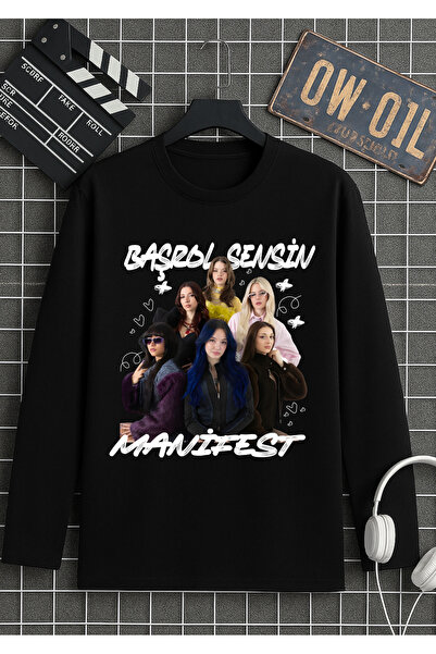 RYO FASHİON Μπλουζάκι με μακριά μανίκια με στάμπα Manifest Group "You Are the...