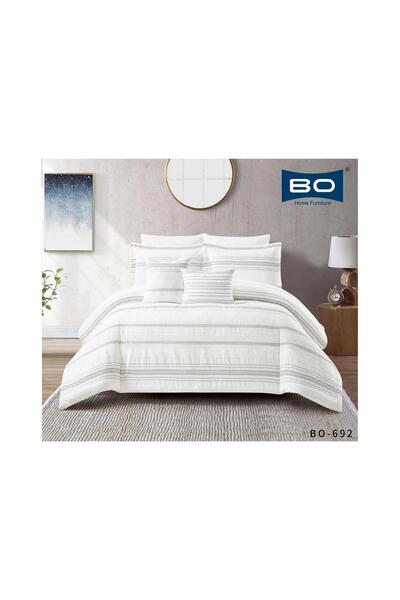 Binown Lilia | 100% Cotton Double Duvet Set, 8 Pieces