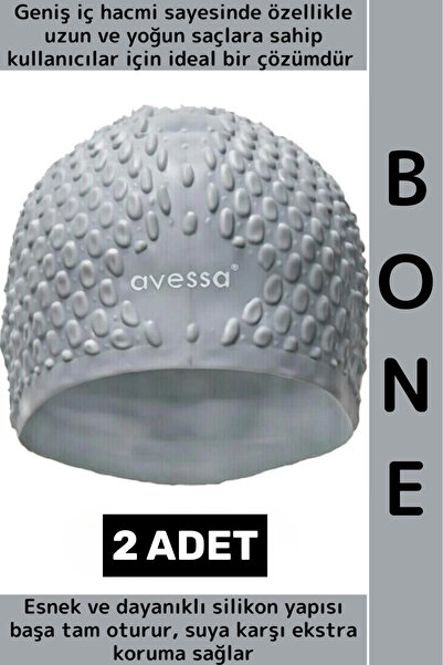 Wintoup #Bone Elastično Mekana silikonska kapa za uši za plivanje u bazenu Vo...