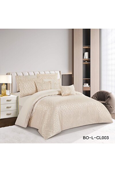 Binown طقم لحاف شانيل نفرين 8 قطع