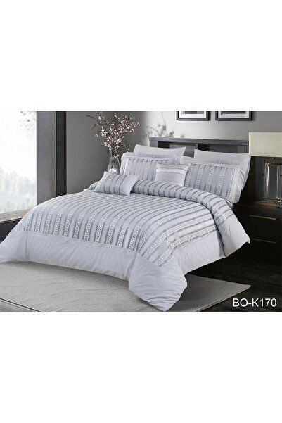 Binown جوليا |طقم لحاف جاكار نفرين 8 قطع