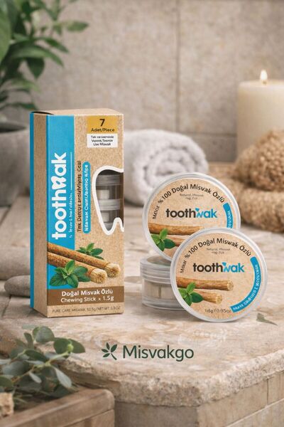 MISVAKGO Misvak Pratik Diş Temizleme Mendili