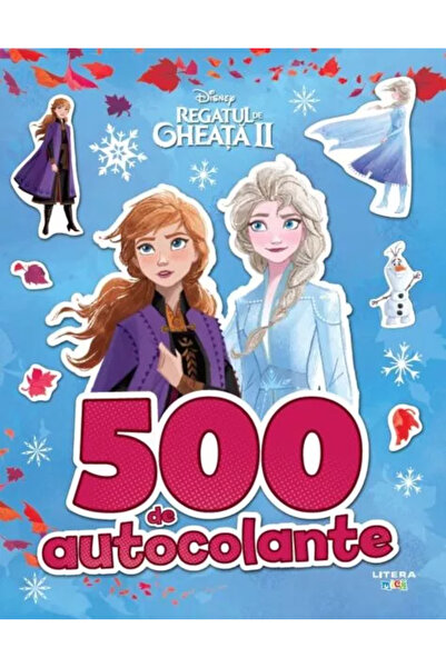 OEM Disney. Regatul de gheata II. 500 de autocolante