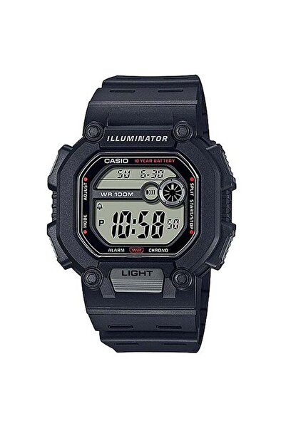 Casio Men's Resin Digital Quartz Wrist Watch W-737H-1AVDF Black - 52 mm - Black