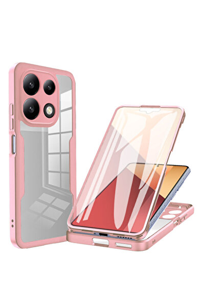 Techsuit Θήκη 360° για Xiaomi Redmi Note 13 4G ColorVerse, Ροζ